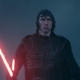 Adam Driver as Kylo Ren.